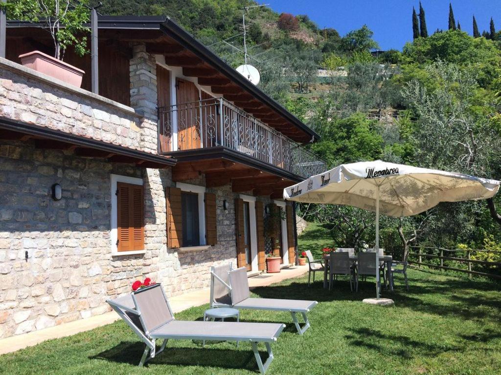 Villa Panorama Gargnano Bagian luar foto