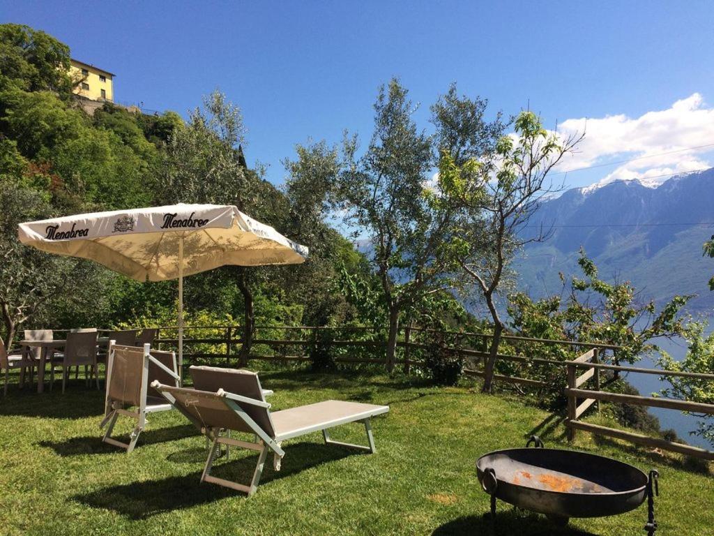 Villa Panorama Gargnano Bagian luar foto