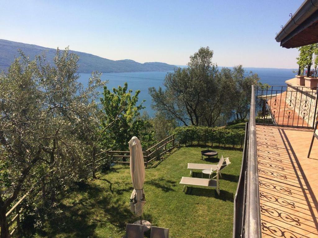 Villa Panorama Gargnano Bagian luar foto